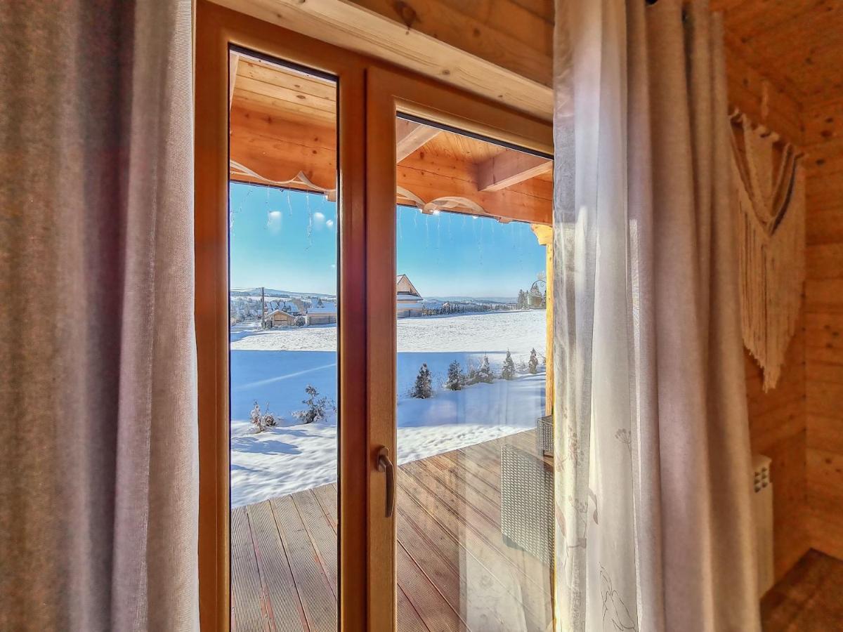 Domek W Zebie Z Jacuzii I Sauna W Cenie Zab Ngoại thất bức ảnh