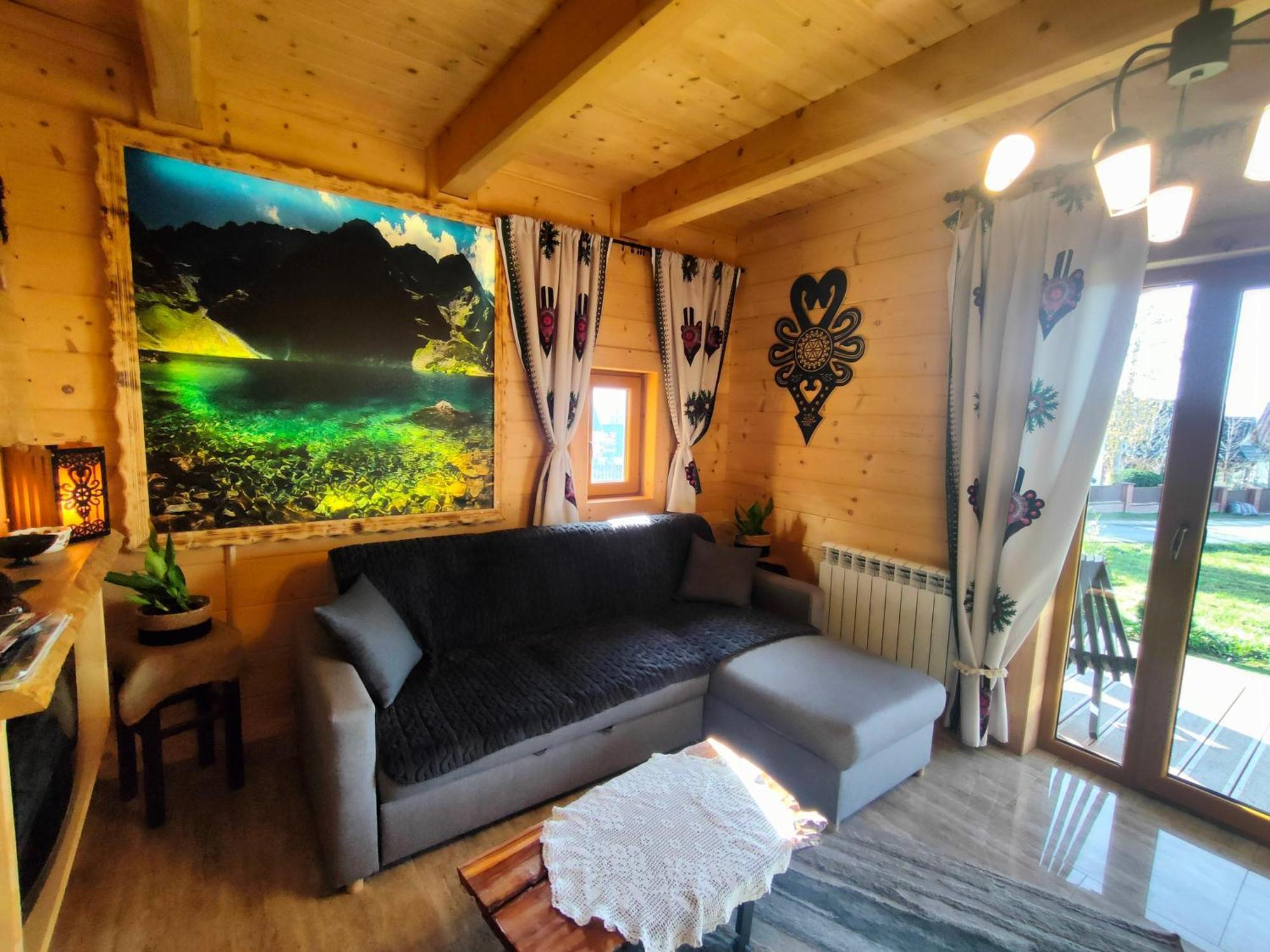 Domek W Zebie Z Jacuzii I Sauna W Cenie Zab Ngoại thất bức ảnh